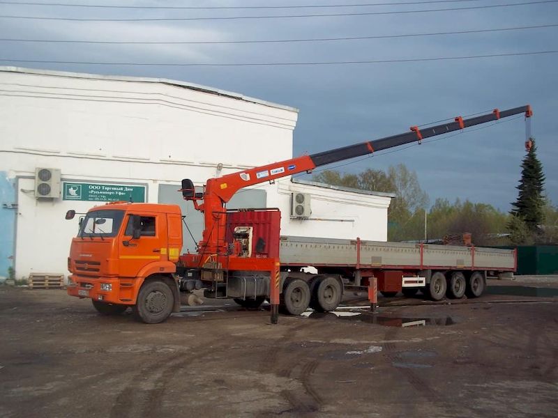 Аренда манипулятора-длинномера 15.5 тонн